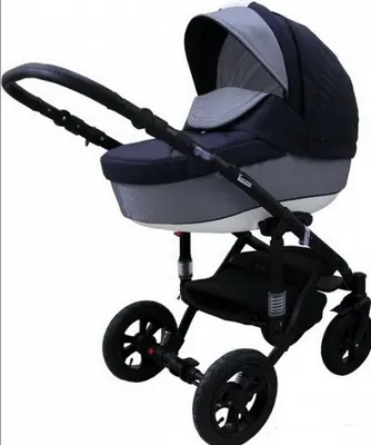 Коляска Adamex Avanti Deluxe 2 в 1, цвет 553G синяя чешуя-синий