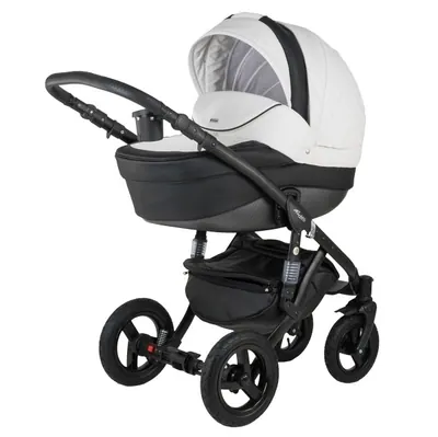 Коляска Adamex Barletta Deluxe (Carbon) 3 в 1, цвет 13S