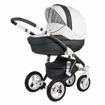 Коляска Adamex Barletta Deluxe (Carbon) 3 в 1, цвет 18S