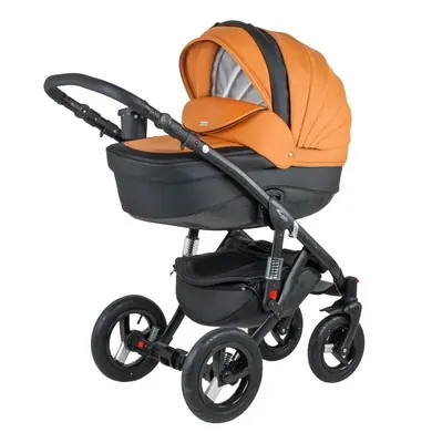 Коляска Adamex Barletta Deluxe (Carbon) 3 в 1, цвет 31S