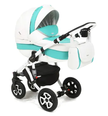Коляска Adamex Barletta Deluxe (Carbon) 3 в 1, цвет 332s