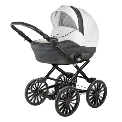 Коляска Adamex Barletta Retro Deluxe 2 в 1, цвет 18S