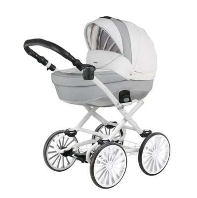 Коляска Adamex Barletta Retro Deluxe 2 в 1, цвет 19S