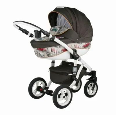 Коляска Adamex Barletta World Collection 2 в 1, цвет Cars