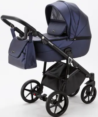 Коляска Adamex Bibione Deluxe 2 в 1, цвет SM-9