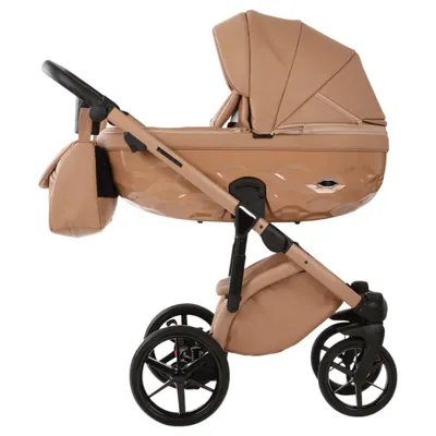 Коляска Adamex Chantal Pro Natura 2 в 1, цвет CN-5-CAMEL (карамельно-песочный)