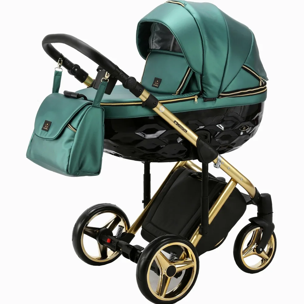 Коляска Adamex Chantal Special Edition Deluxe 2 в 1 — C105