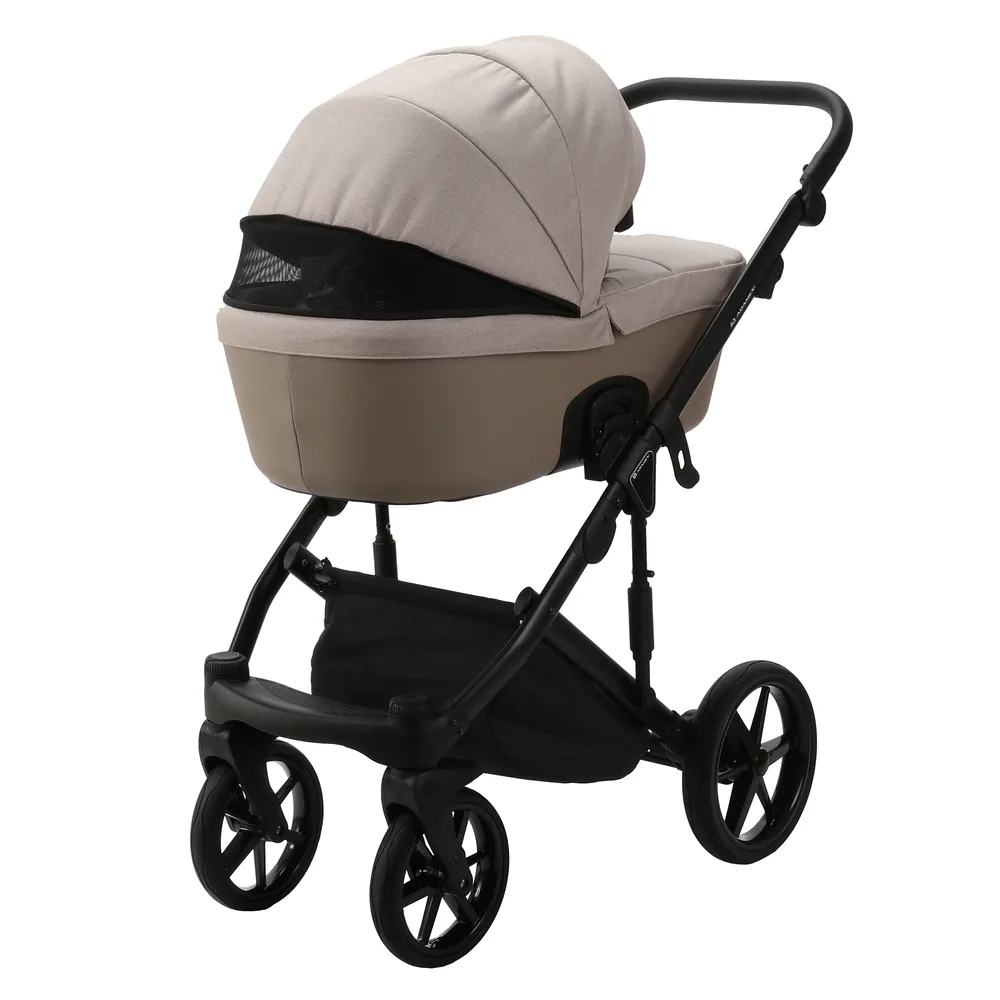 Коляска Adamex Lumi Lux 2 в 1, цвет LUMI LUX PS-16 (песочный с мокко) — фото 5