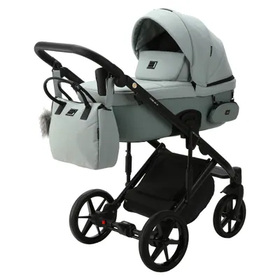 Коляска Adamex Lumi Lux 2 в 1, цвет LUMI LUX PS-25 (мятно-шалфейный)