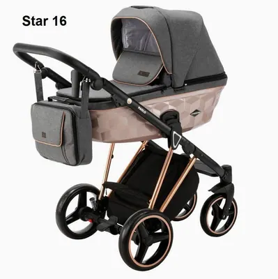 Коляска Adamex Paolo Star 3 в 1, цвет P-STAR16