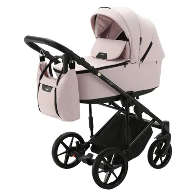 Коляска Adamex Zico 2 в 1, цвет ZICO TK-23 (пудрово-розовый)